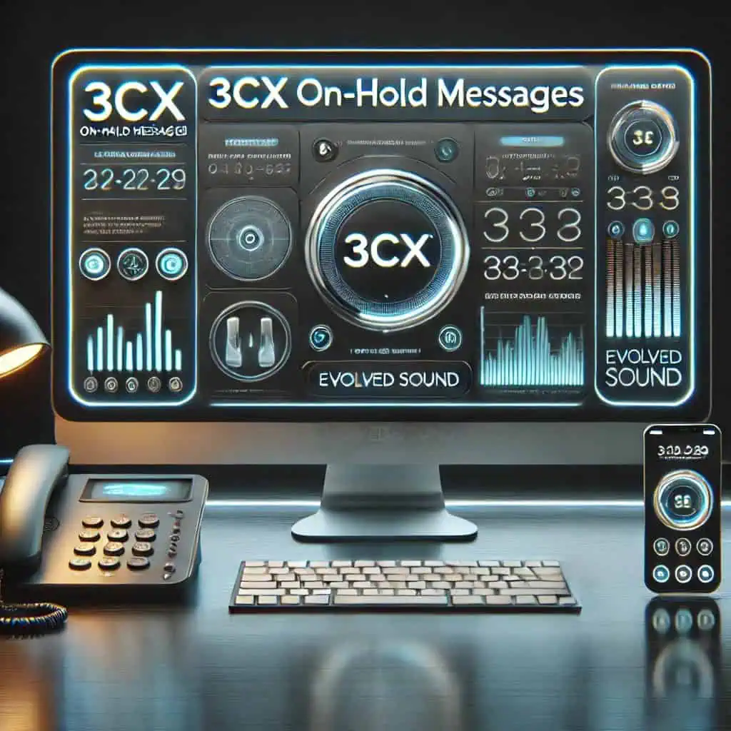 Evolved Sound provides professional on hold messages for 3CX phone systems in New Zealand.